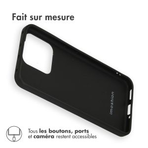 iMoshion Coque Couleur Xiaomi 13 - Noir