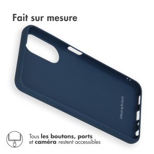 iMoshion Coque Couleur Oppo A78 (5G) - Bleu foncé