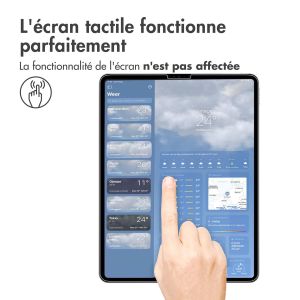 iMoshion Protection d'écran en verre trempé iPad Pro 12.9 (2018-2022) - Transparent