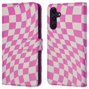 iMoshion ﻿Étui de téléphone portefeuille Design Samsung Galaxy A14 (5G/4G) - Retro Pink