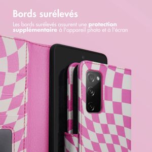 iMoshion ﻿Étui de téléphone portefeuille Design Samsung Galaxy S20 FE - Retro Pink