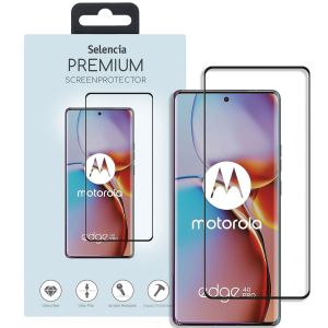 Selencia Protection d'écran premium en verre trempé Motorola Edge 40 Pro