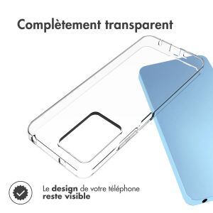 Accezz Coque Clear Xiaomi Redmi Note 12 (4G) - Transparent