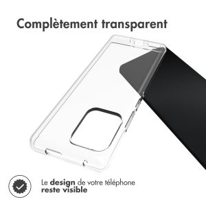 Accezz Coque Clear Motorola Edge 40 Pro - Transparent