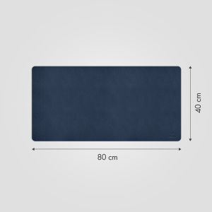 iMoshion Le sous-main Desk 80 x 40 cm - Bleu foncé