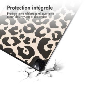 iMoshion Coque tablette Design iPad Pro 11 (2022) / Pro 11 (2021) - Leopard