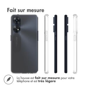 Accezz Coque Clear Oppo Reno 8T (4G) - Transparent