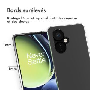 Accezz Coque Clear OnePlus Nord CE 3 Lite (5G) - Transparent