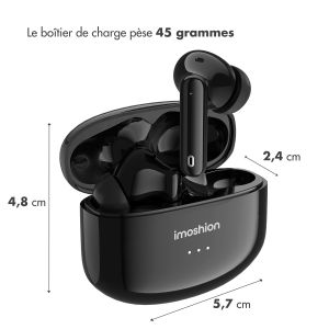 Casque Bluetooth sans fil à suppression de bruit M9 EN (noir)