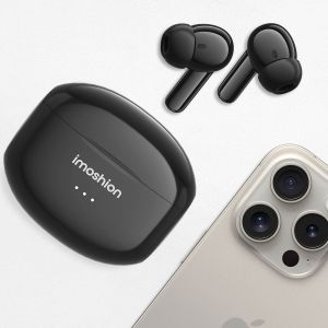 iMoshion ﻿Écouteurs Aura Pro - Écouteurs sans fil - Écouteurs sans fil Bluetooth - Avec fonction de réduction du bruit ANC - Noir