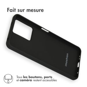 iMoshion Coque Couleur Xiaomi Redmi Note 12 (4G) - Noir