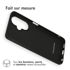 iMoshion Coque Couleur OnePlus Nord CE 3 - Noir