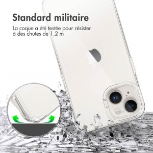 Accezz Coque Xtreme Impact iPhone 15 - Transparent