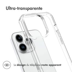 Accezz Coque Xtreme Impact iPhone 15 Pro - Transparent