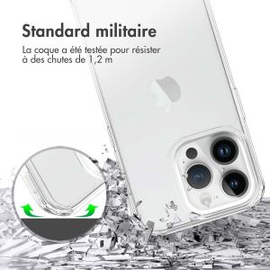 Accezz Coque Xtreme Impact iPhone 15 Pro - Transparent