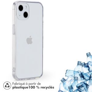 Accezz Coque Clear 100% recyclée iPhone 13 - Transparent