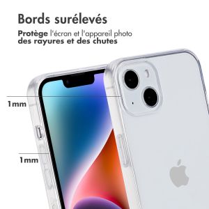 Accezz Coque Clear 100% recyclée iPhone 13 - Transparent