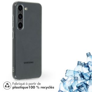Accezz Coque Clear 100% recyclée Samsung Galaxy S23 - Transparent