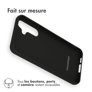 iMoshion Coque Couleur Samsung Galaxy S23 FE - Noir