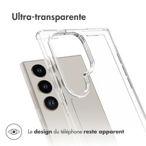 Accezz Coque Xtreme Impact Samsung Galaxy S24 Ultra - Transparent