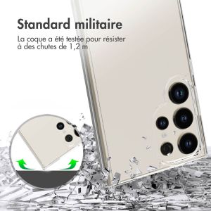 Accezz Coque Xtreme Impact Samsung Galaxy S24 Ultra - Transparent