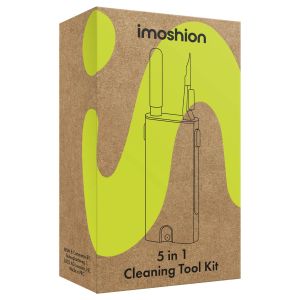 iMoshion 5 en 1 Kit de Nettoyage AirPods - Outil de nettoyage pour AirPods, smartphones et écouteurs
