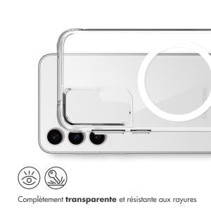 iMoshion Coque Rugged Air MagSafe Samsung Galaxy S24 - Transparent