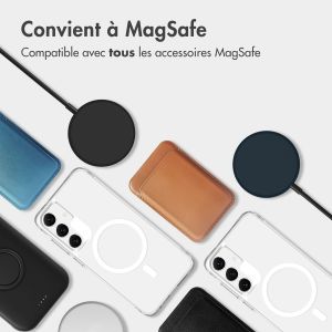 iMoshion Coque Rugged Air MagSafe Samsung Galaxy S24 - Transparent