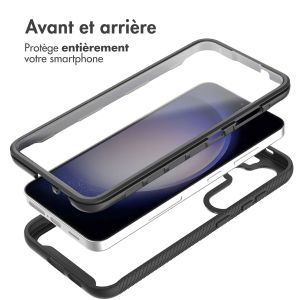 iMoshion Coque 360° Full Protective Samsung Galaxy S24 - Noir