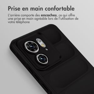 iMoshion EasyGrip Backcover Motorola Edge 40 - Noir
