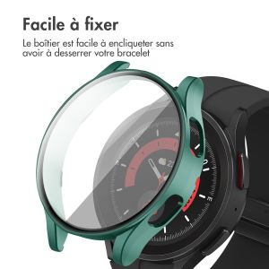 iMoshion Coque rigide à couverture complète Samsung Galaxy Watch 4 44 mm - Vert foncé