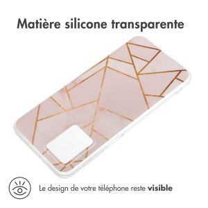 iMoshion Coque Design Motorola Moto G54 - Pink Graphic