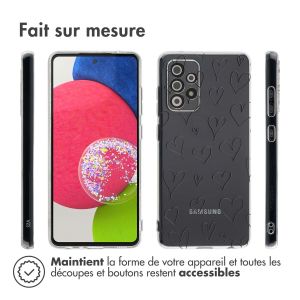 iMoshion Coque Design Samsung Galaxy A52(s) (5G/4G) - Hearts