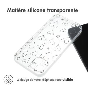 iMoshion Coque Design iPhone 13 - Hearts
