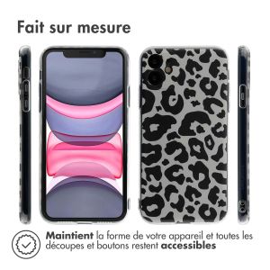 iMoshion Coque Design iPhone 11 - Leopard