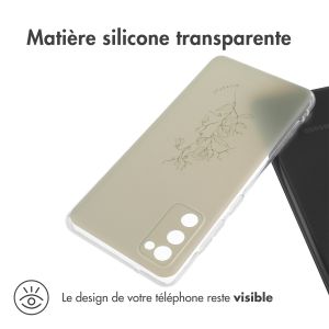 iMoshion Coque Design Samsung Galaxy S20 FE - Floral Green