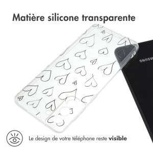 iMoshion Coque Design Samsung Galaxy S21 Plus - Hearts