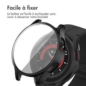 iMoshion Coque rigide à couverture complète Samsung Galaxy Watch 4 40 mm - Noir