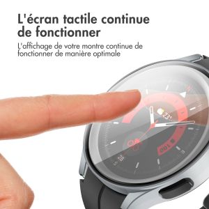 iMoshion Coque rigide à couverture complète Samsung Galaxy Watch 4 40 mm - Dorée