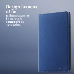 Accezz Housse Classic Tablet Stand Samsung Galaxy Tab A9 Plus  - Bleu foncé