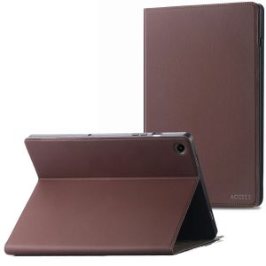 Accezz Housse Classic Tablet Stand Samsung Galaxy Tab A9 Plus - Brun