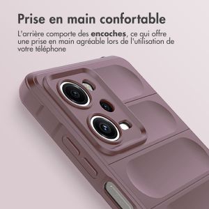 iMoshion EasyGrip Backcover Xiaomi Redmi Note 12 Pro - Violet