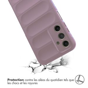 iMoshion Coque arrière EasyGrip Samsung Galaxy A25 - Violet