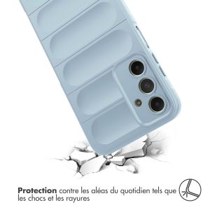 iMoshion Coque arrière EasyGrip Samsung Galaxy A25 - Bleu clair