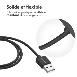 iMoshion Câble de chargement USB-A Fitbit Charge 6 / Charge 5 / Luxe - 0,5 mètre
