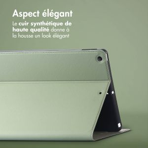 Accezz Housse Classic Tablet Stand iPad 9 (2021) / iPad 8 (2020) / iPad 7 (2019) 10.2 pouces - Vert