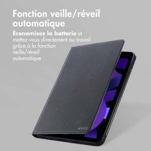 Accezz Housse Classic Tablet Stand iPad Air 5 (2022) / Air 4 (2020) - Noir