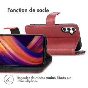 iMoshion Étui de téléphone portefeuille Luxe Samsung Galaxy A25 - Rouge