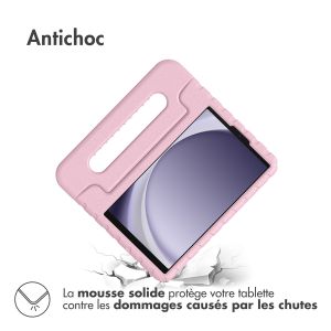 iMoshion Coque kidsproof avec poignée Samsung Galaxy Tab A9 8.7 pouces - Rose clair
