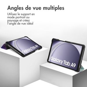 iMoshion Coque tablette Design Samsung Galaxy Tab A9 8.7 pouces - Space